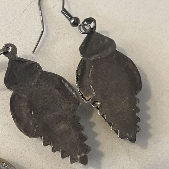 Lot of 3 Pairs Dangle Earrings Boho Glamour Formal - Picture 4 of 7